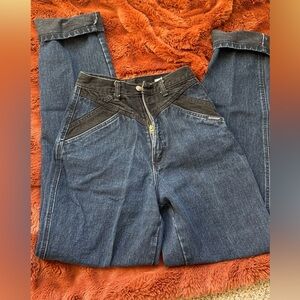 Vintage Two-Tone Denim Rockies Jeans